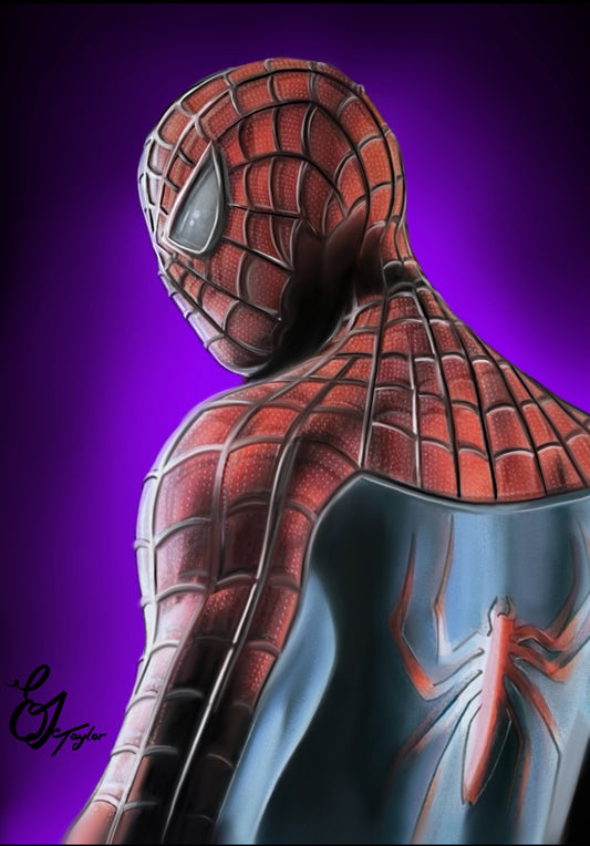 Fine Art Digital Print: Spiderman